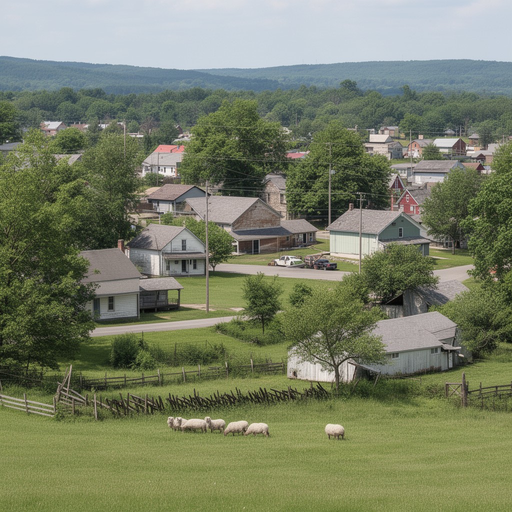 AI-generated illustration of Hardin County, Kentucky