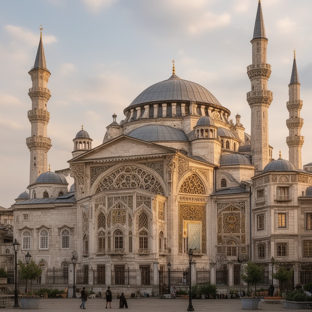 AI-generated illustration of Ottoman Baroque