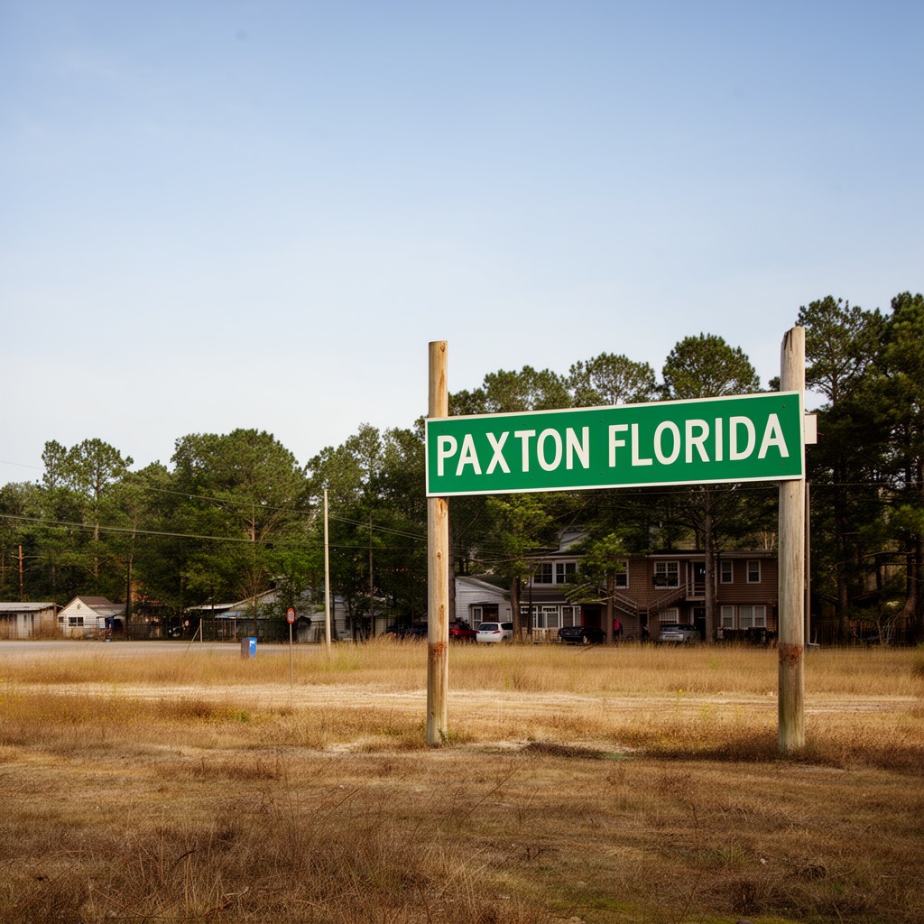 AI-generated illustration of Paxton, Florida