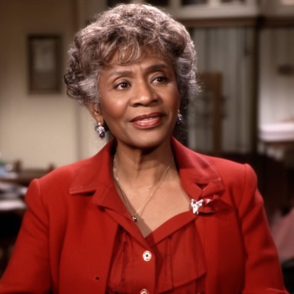 AI-generated illustration of Ruby Dee