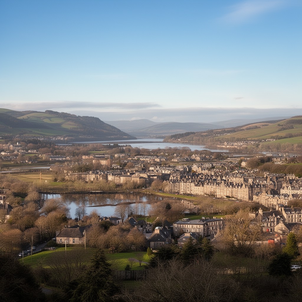 AI-generated illustration of Tayside
