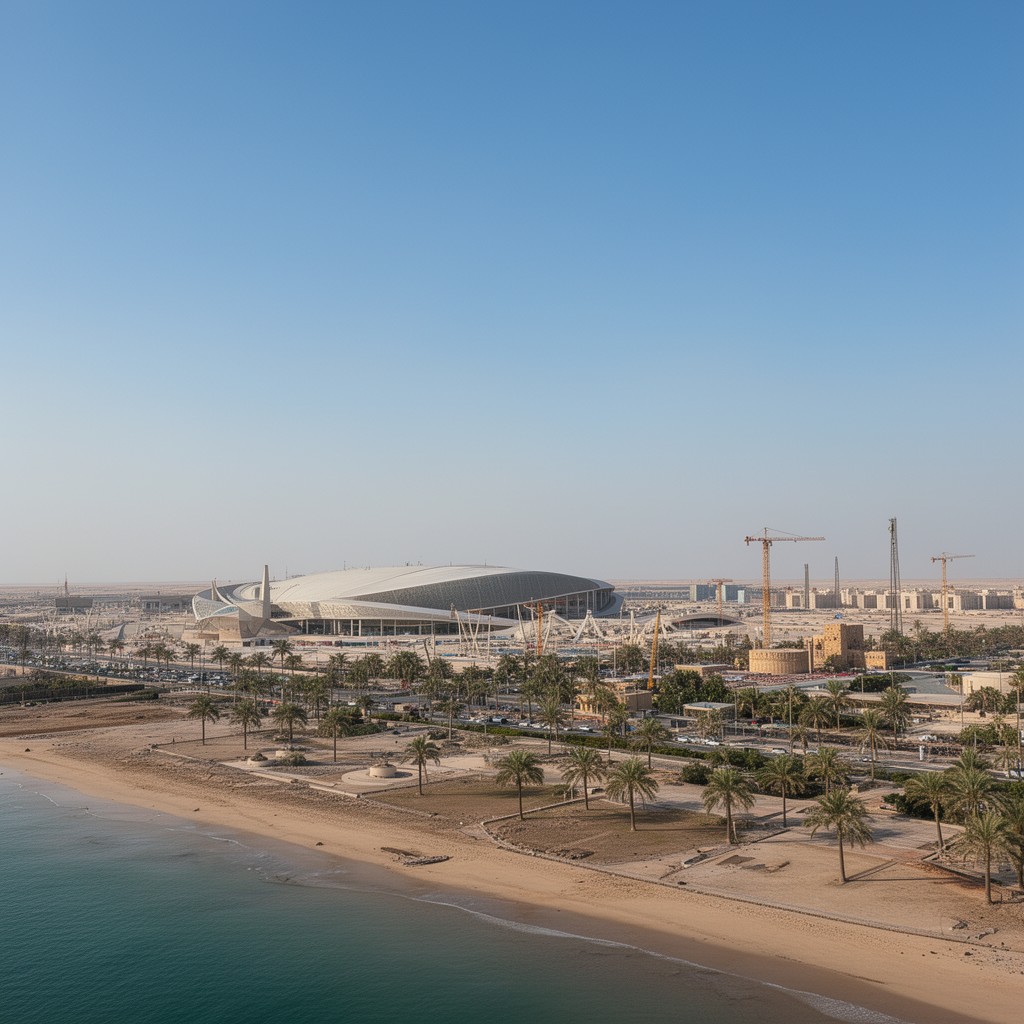 AI-generated illustration of Al Wakrah