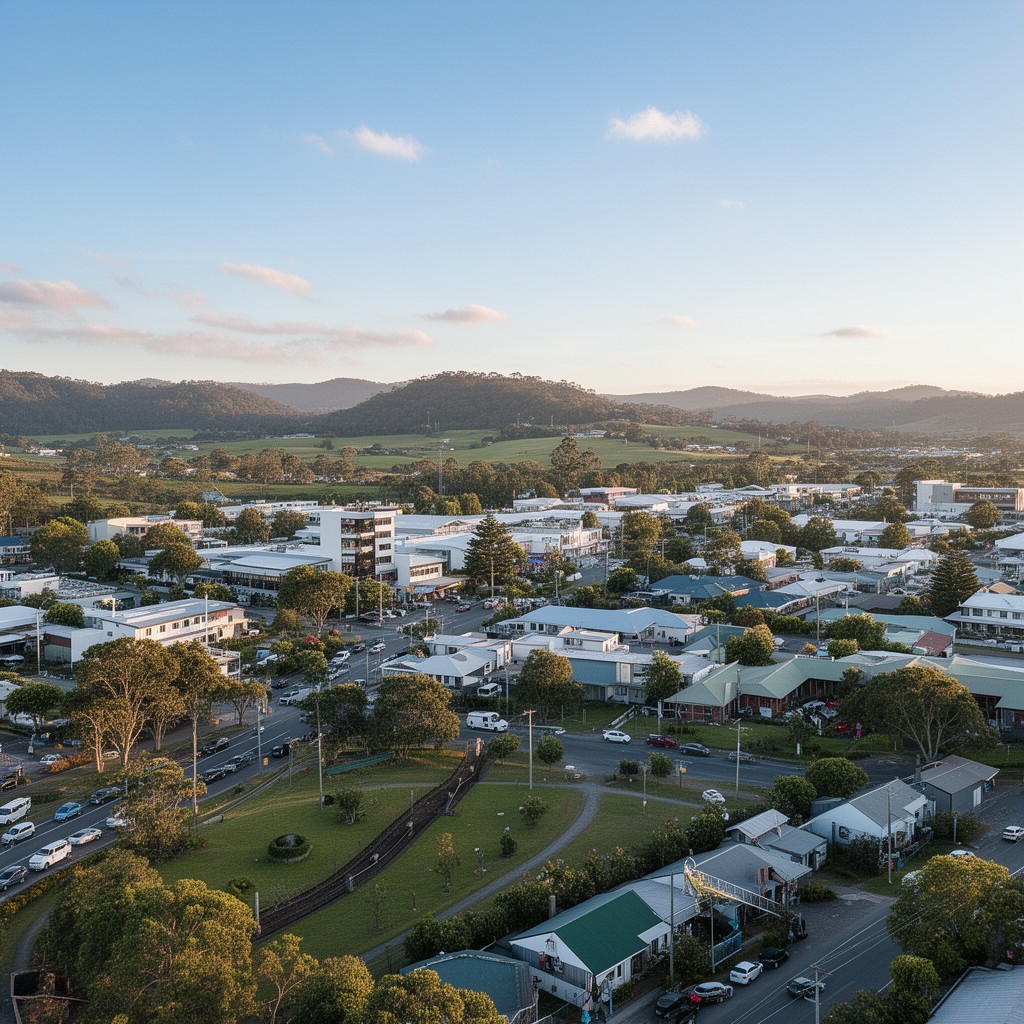 AI-generated illustration of Nambour