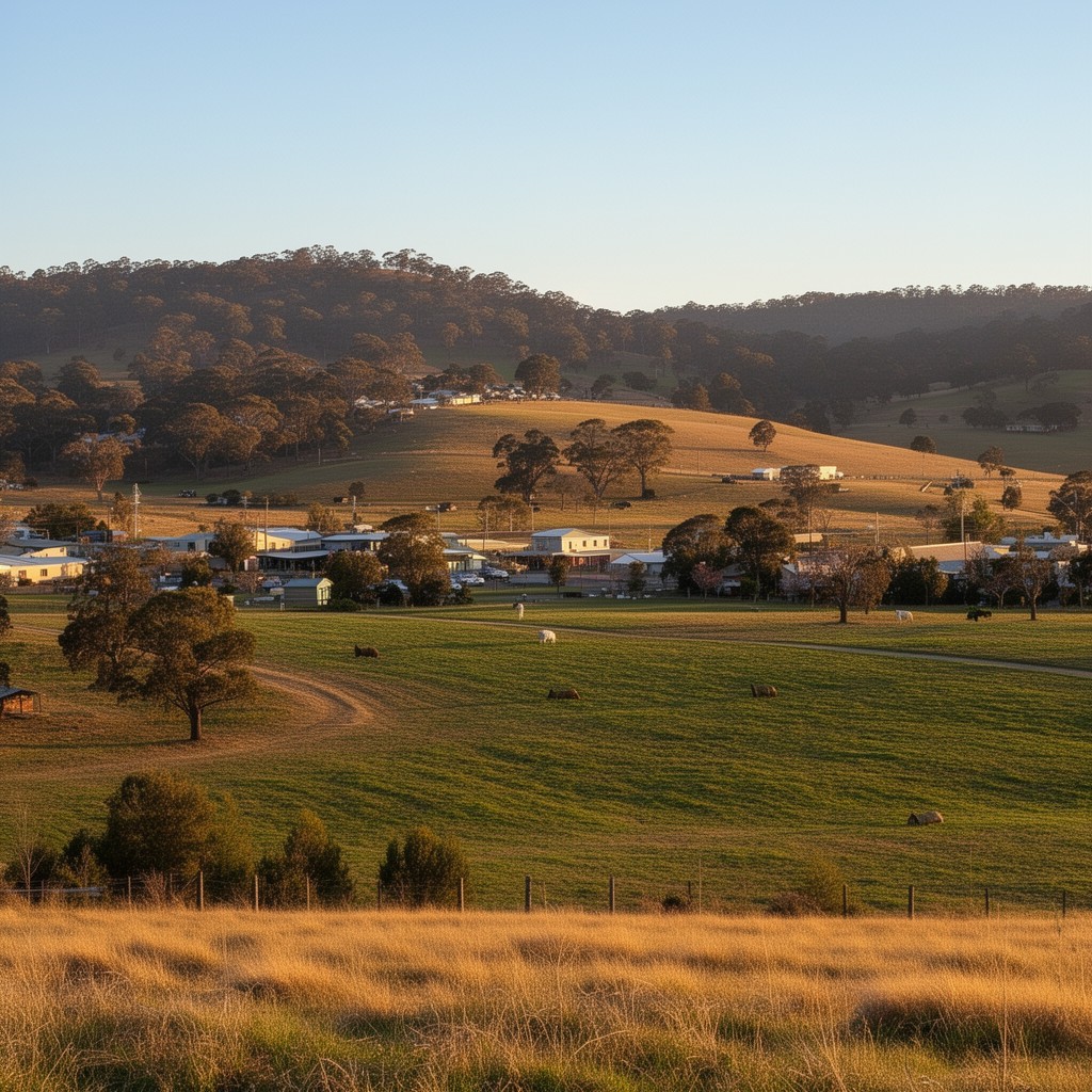 AI-generated illustration of Blayney