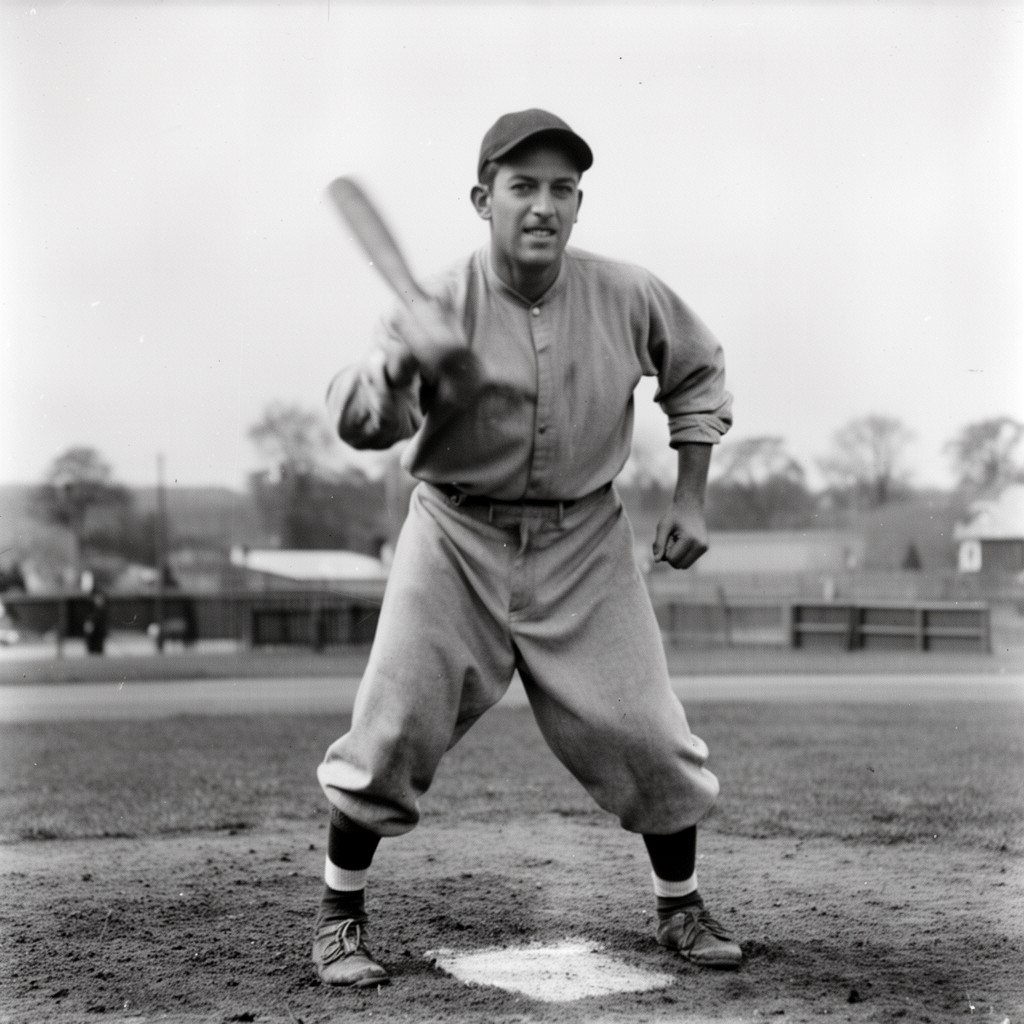 AI-generated illustration of Ty Cobb