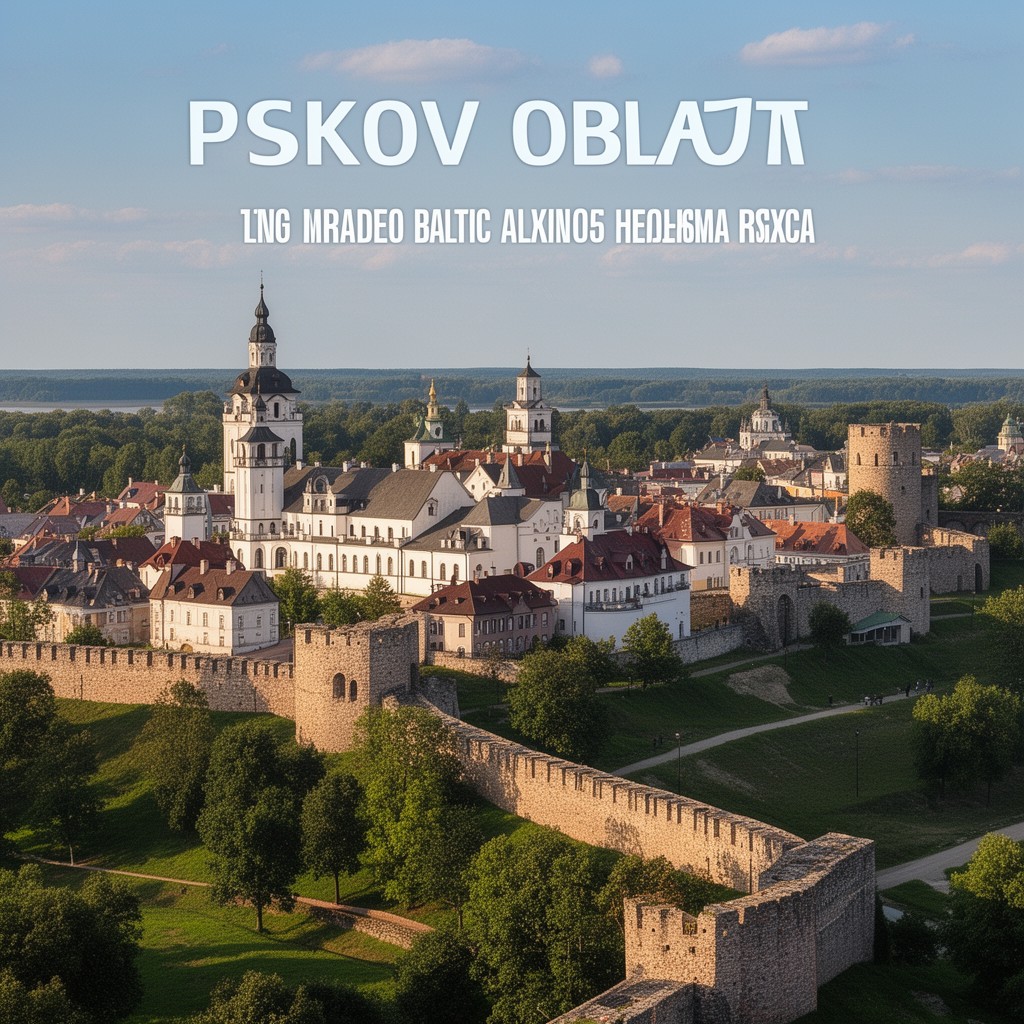 AI-generated illustration of Pskov Oblast