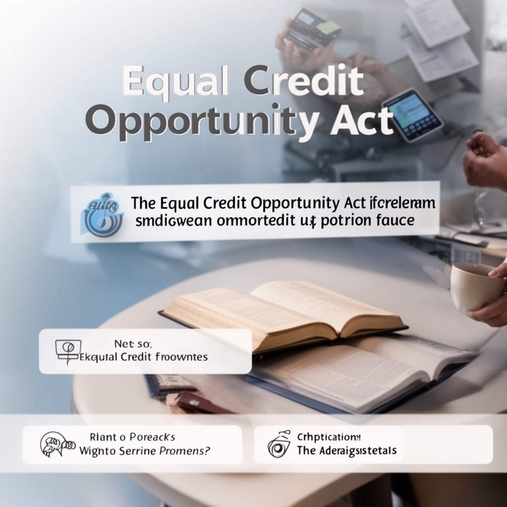 AI-generated illustration of Equal Credit Opportunity Act