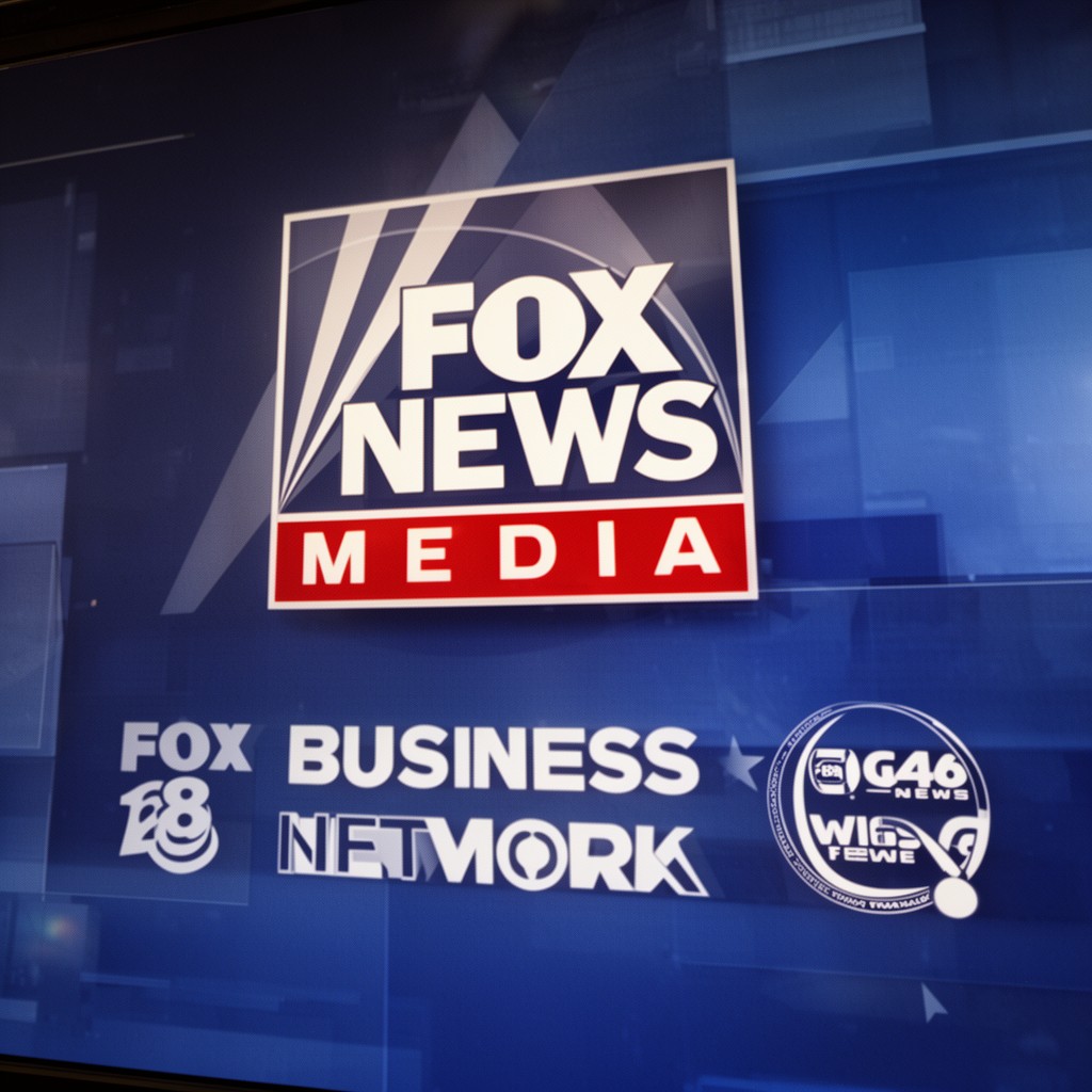 AI-generated illustration of Fox News Media