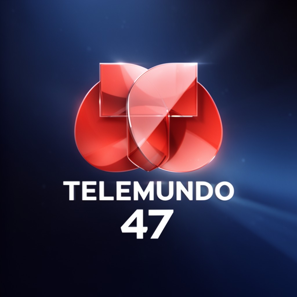 AI-generated illustration of Telemundo 47