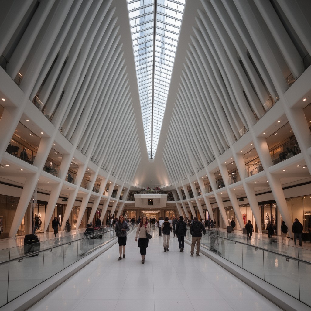 AI-generated illustration of Allen Lambert Galleria