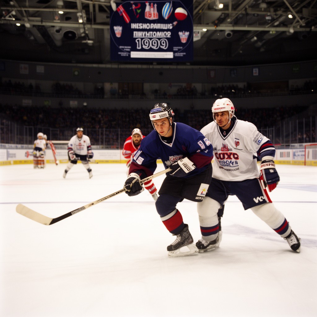 AI-generated illustration of 1999 IIHF World Championship