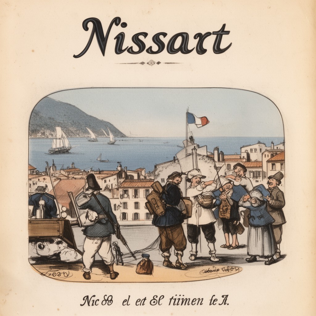 AI-generated illustration of Nissart