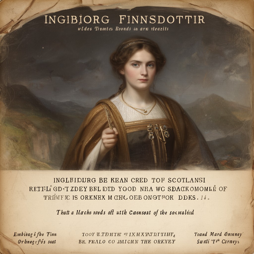 AI-generated illustration of Ingibiorg Finnsdottir