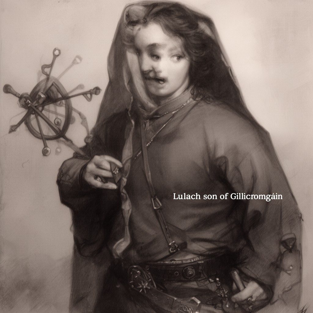 AI-generated illustration of Lulach, son of Gillicomgáin