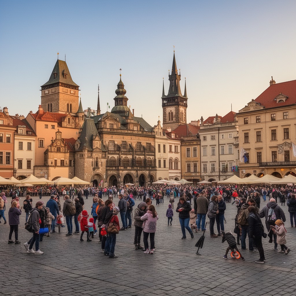 AI-generated illustration of Main Market Square