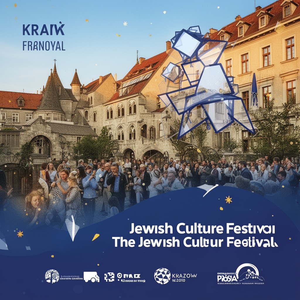 AI-generated illustration of Jewish Culture Festival