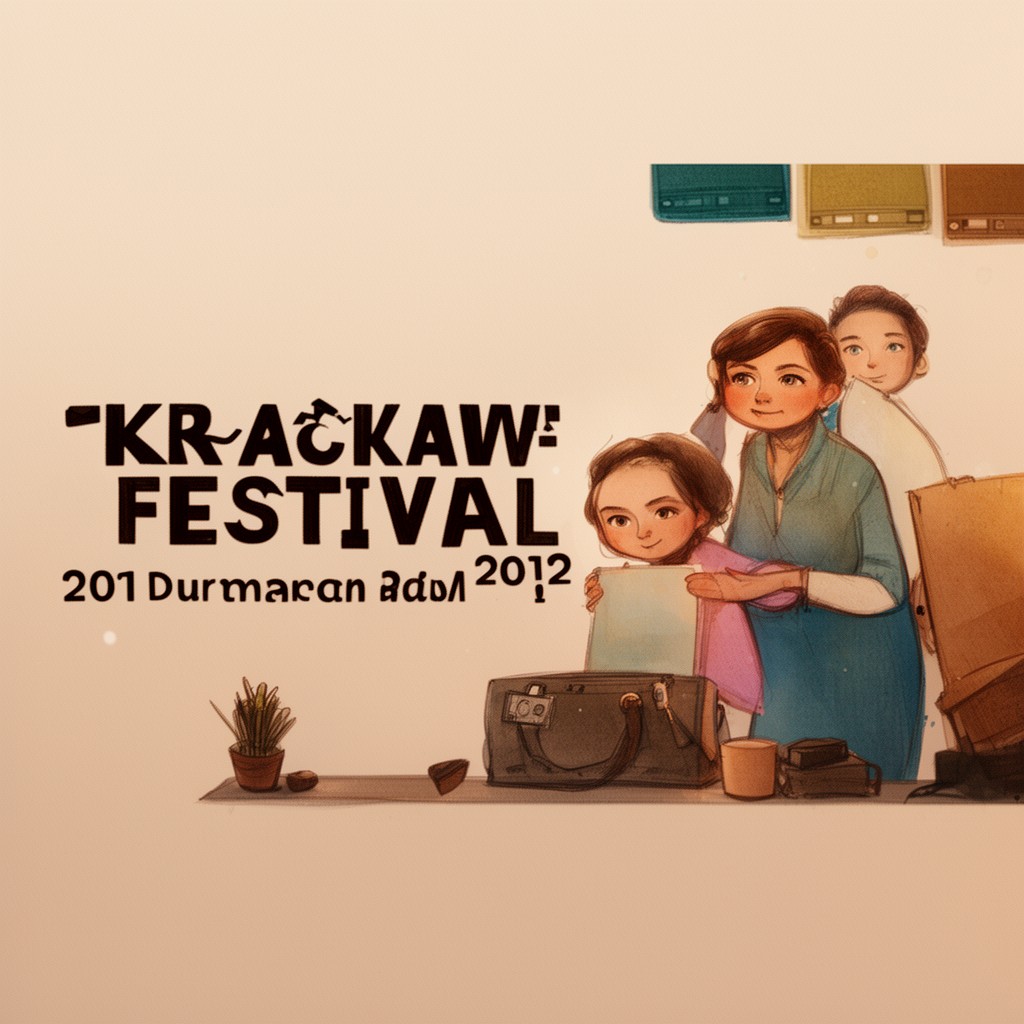 AI-generated illustration of Kraków Film Festival