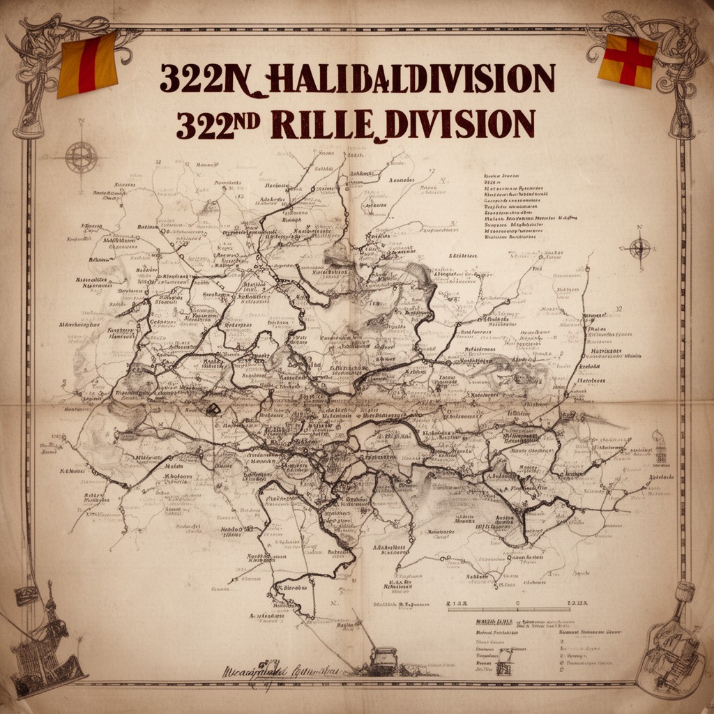 AI-generated illustration of 322nd Rifle Division