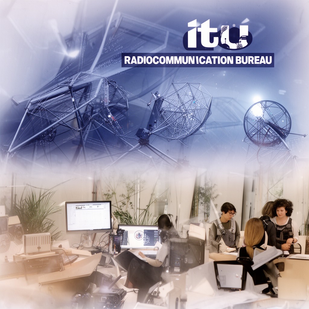 AI-generated illustration of Radiocommunication Bureau