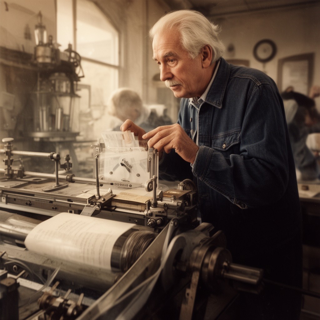AI-generated illustration of Hans Albert Einstein