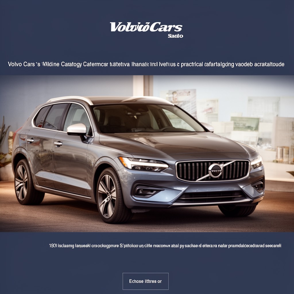 AI-generated illustration of Volvo Cars