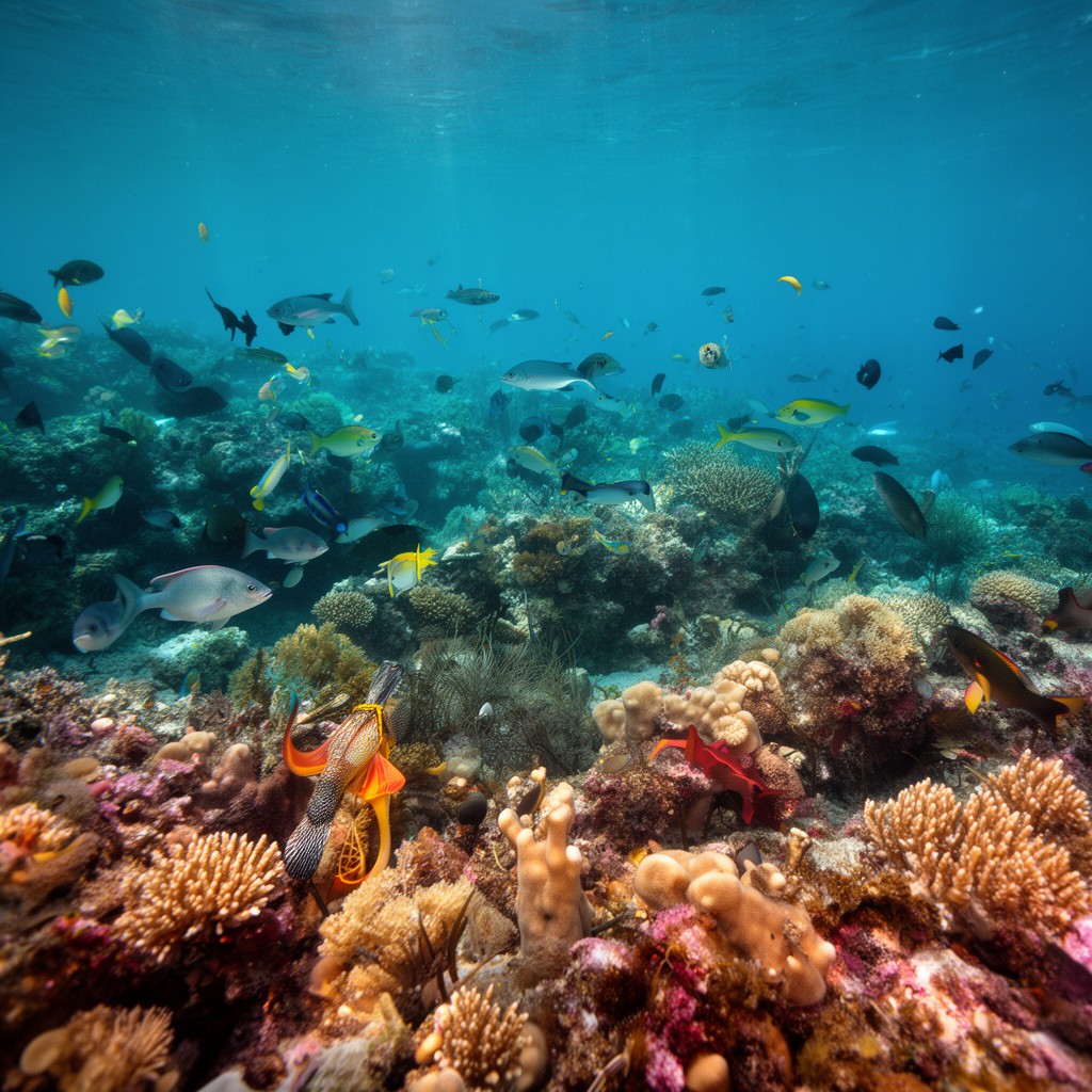 AI-generated illustration of Florida Keys National Marine Sanctuary