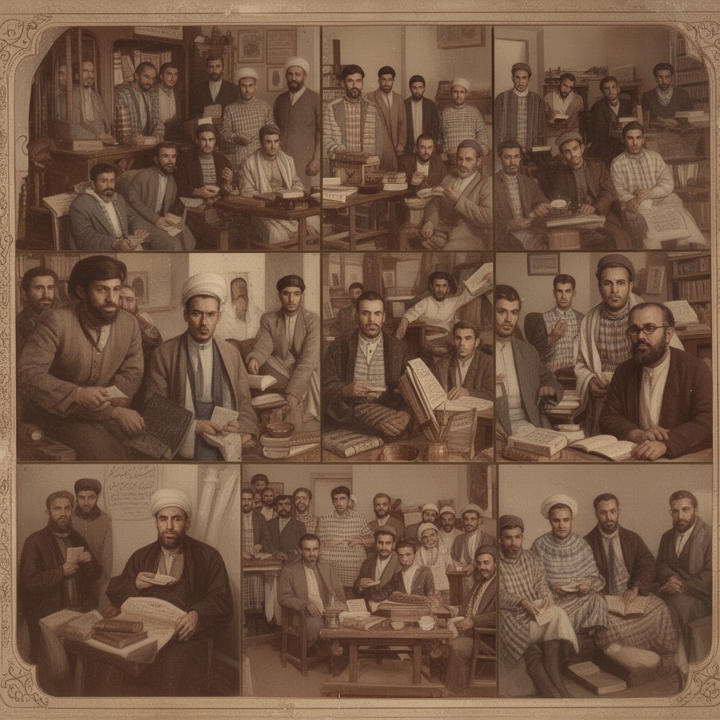 AI-generated illustration of Iraqi Jews