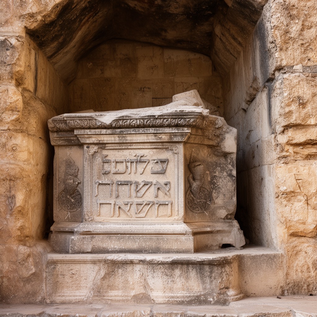 AI-generated illustration of Tomb of Benei Hezir
