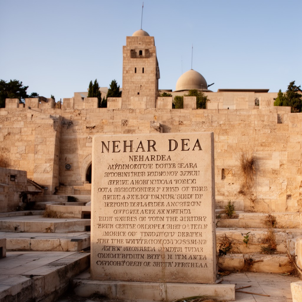 AI-generated illustration of Nehardea