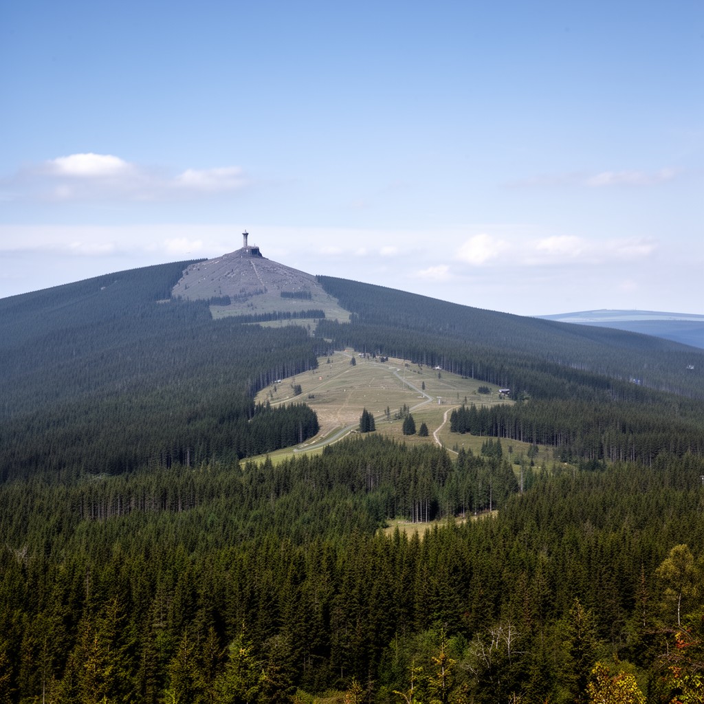 AI-generated illustration of Oberharz am Brocken