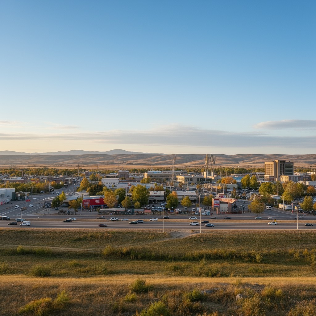 AI-generated illustration of Swift Current