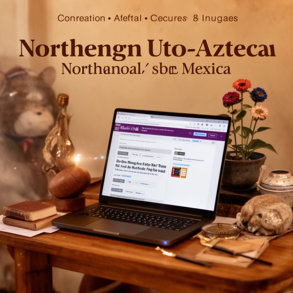 AI-generated illustration of Northern Uto-Aztecan