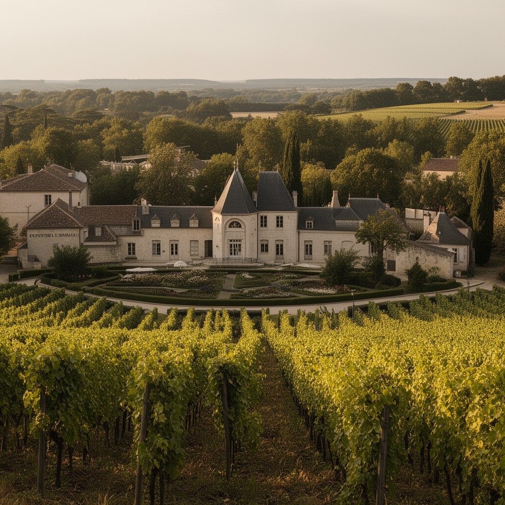 AI-generated illustration of Château Trotanoy