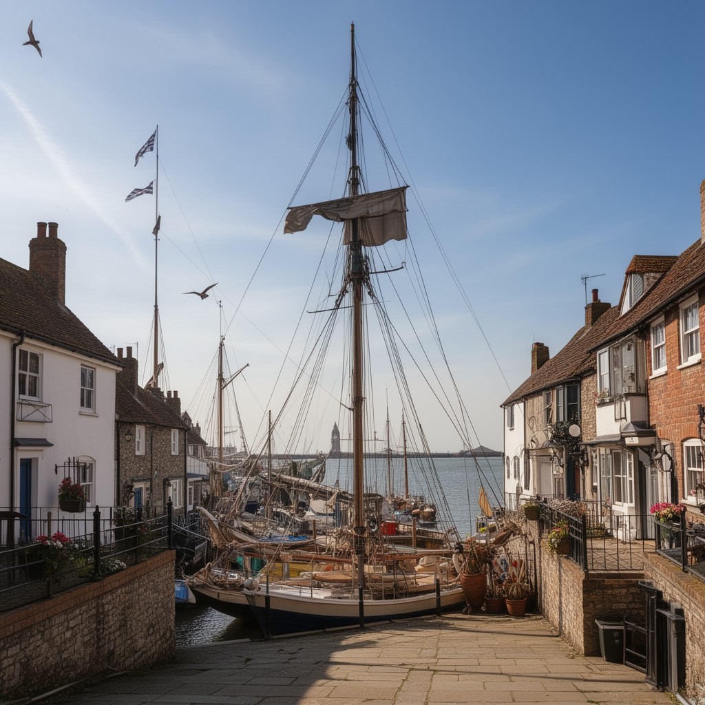 AI-generated illustration of Hythe