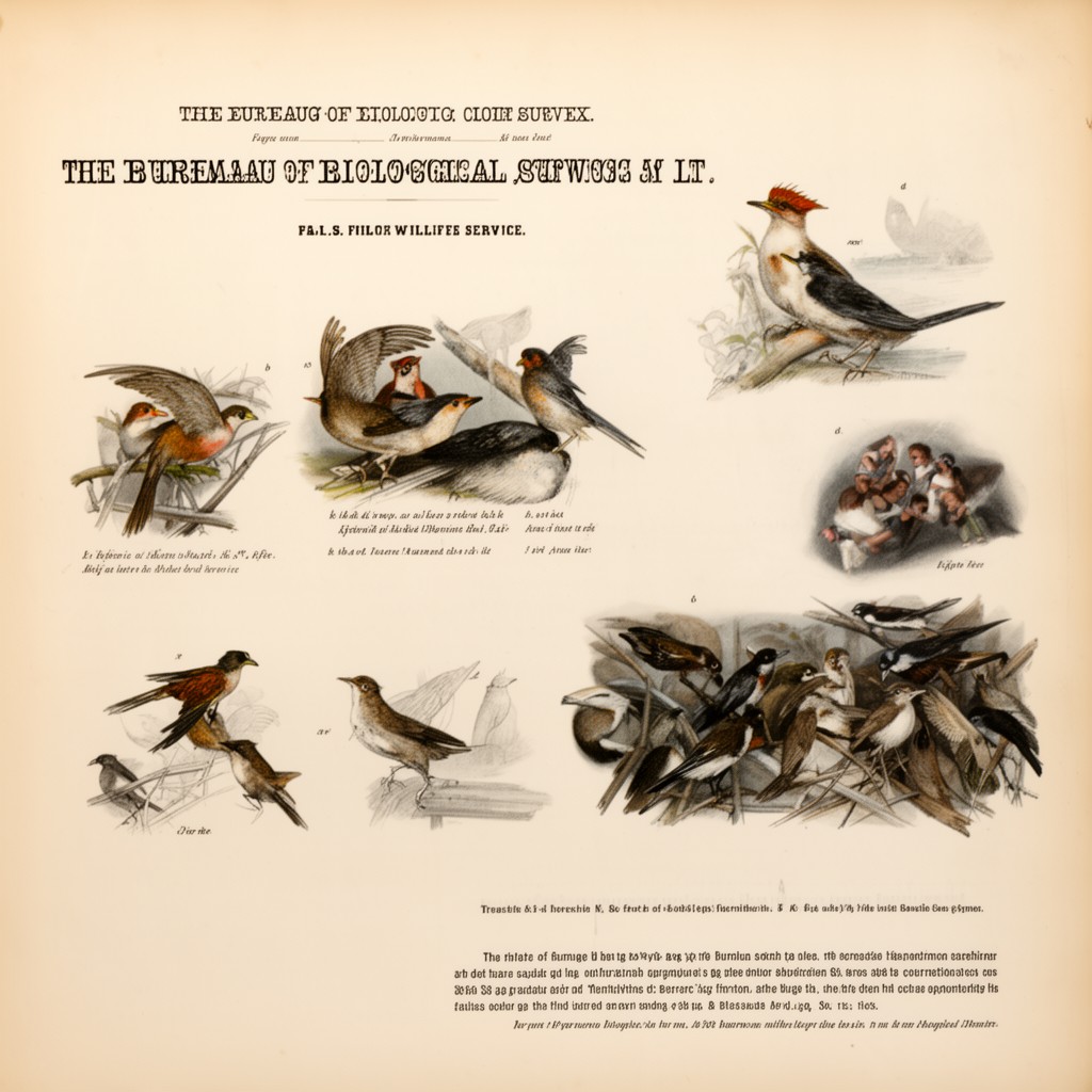 AI-generated illustration of Bureau of Biological Survey