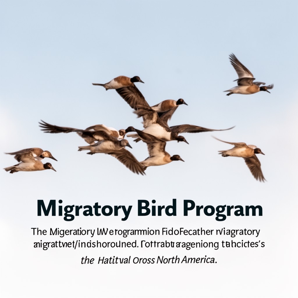 AI-generated illustration of Migratory Bird Program