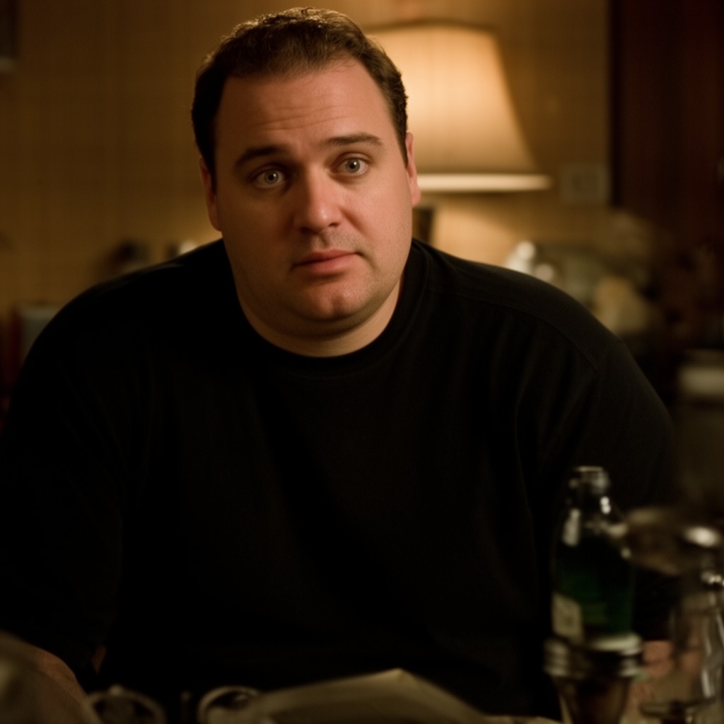 AI-generated illustration of James Gandolfini