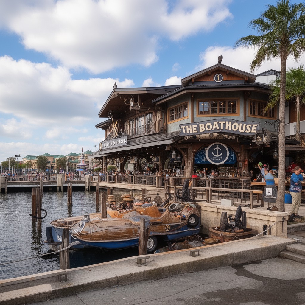 AI-generated illustration of The Boathouse