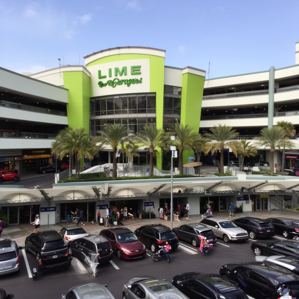 AI-generated illustration of Lime Garage