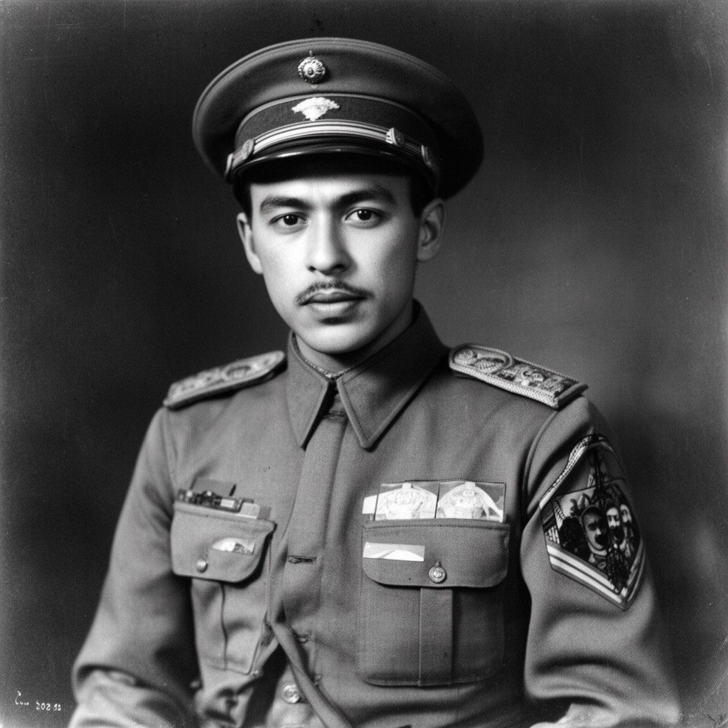 AI-generated illustration of Antonio Luna