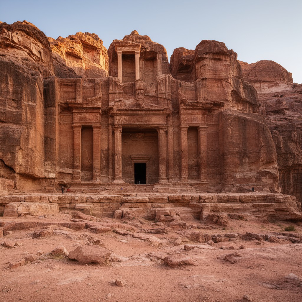 AI-generated illustration of Petra