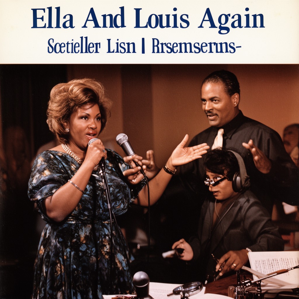 AI-generated illustration of Ella and Louis Again