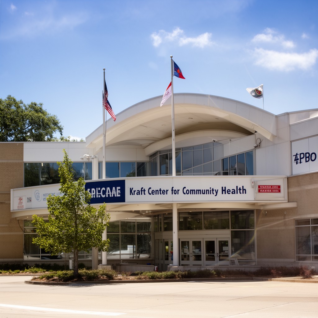 AI-generated illustration of Kraft Center for Community Health