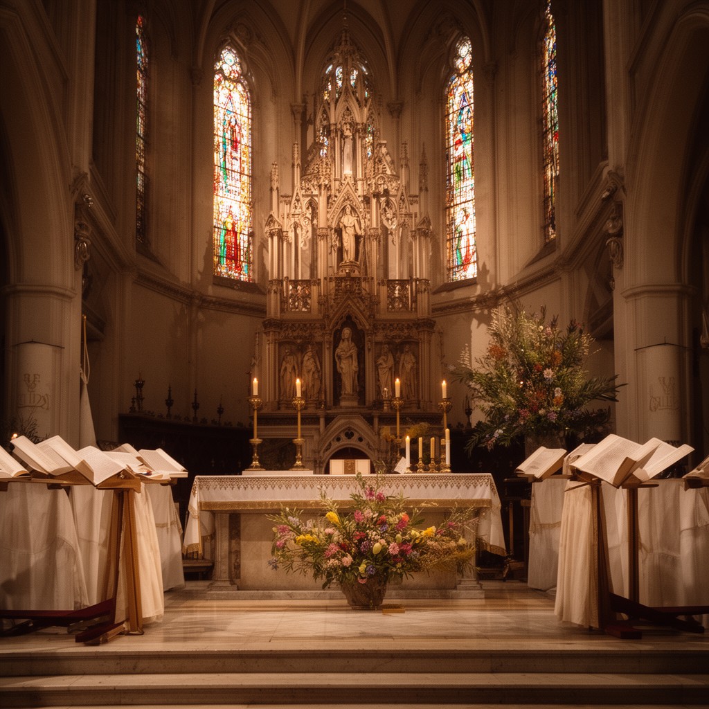 AI-generated illustration of Latin Rite