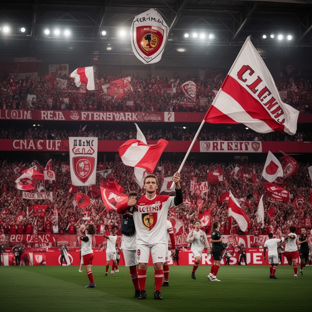 AI-generated illustration of RC Lens