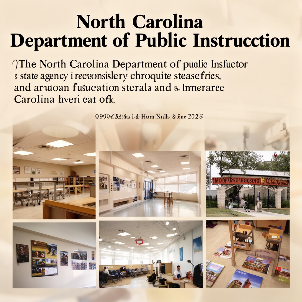 AI-generated illustration of North Carolina Department of Public Instruction
