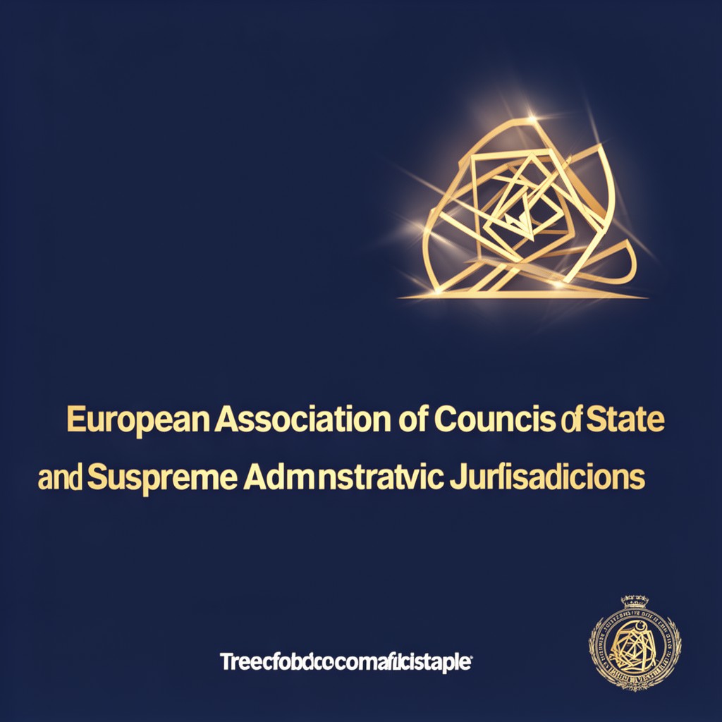 AI-generated illustration of European Association of Councils of State and Supreme Administrative Jurisdictions