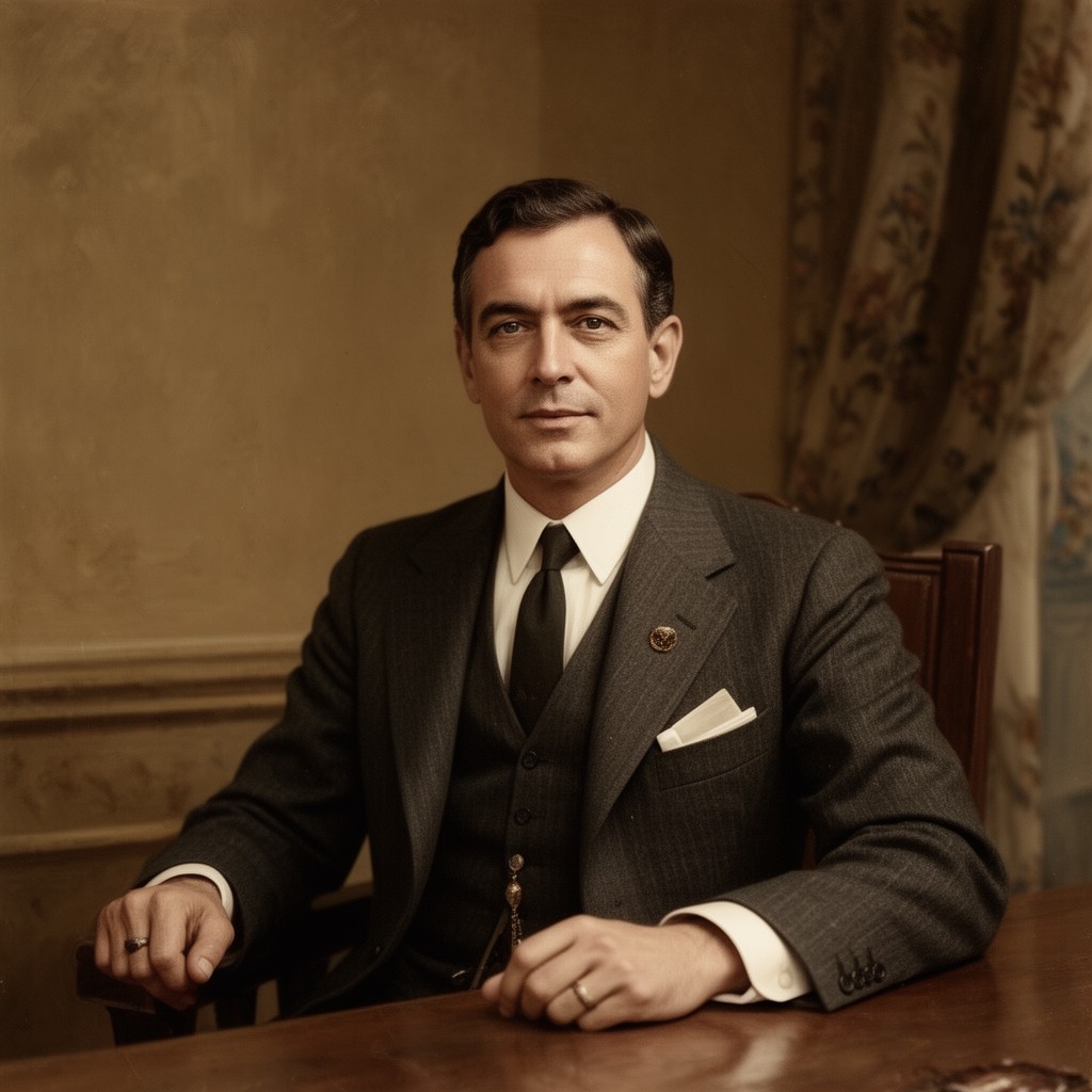 AI-generated illustration of Governor of Ceylon