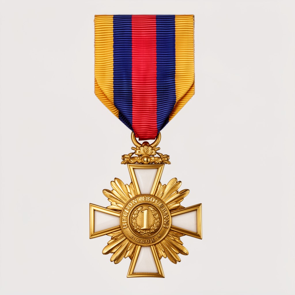 AI-generated illustration of Grand Croix de la Légion d'honneur