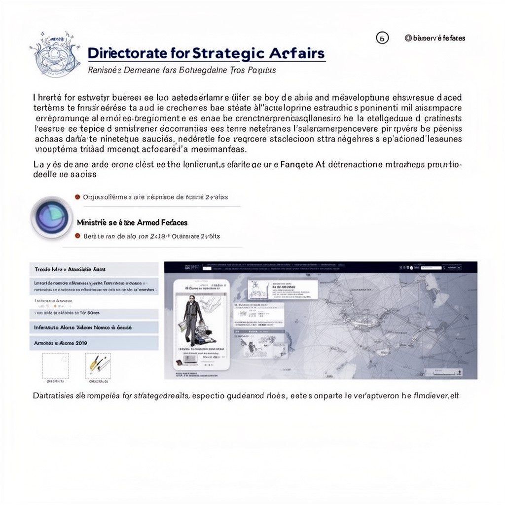 AI-generated illustration of Directorate for Strategic Affairs